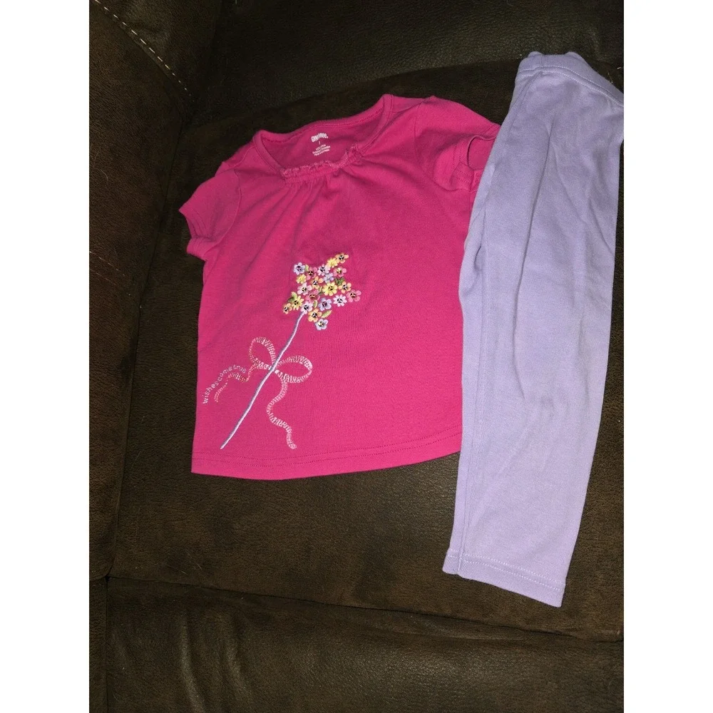 Gymboree fairy fashionable wand top purple leggings‎ spring Easter outfit size 3